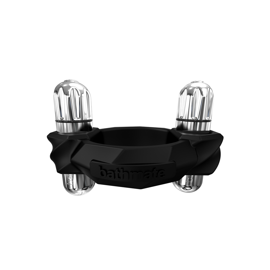 Vibe - Hydro - Vibrating Penis Pump Ring - Black