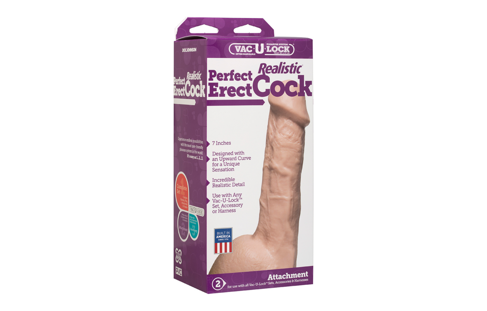 Perfect Erect Realistische Penis 17,8 cm – Lifelike Dildo