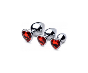 anal plug herz Buy Spiral Beads Stainless Steel Metal Butt Plug Online-18Care – Sex Toys main image 1