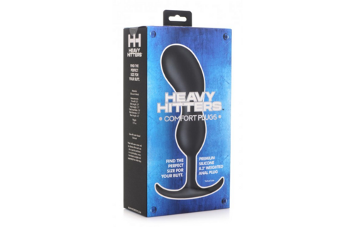 Premium-Silikon-Prostataplug mit Gewicht – Extra großer Komfort