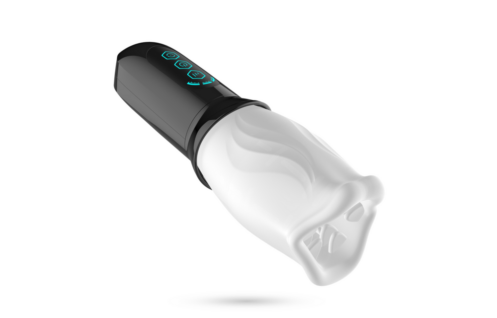 Fellatrix - Rotating Mouth Masturbator - White