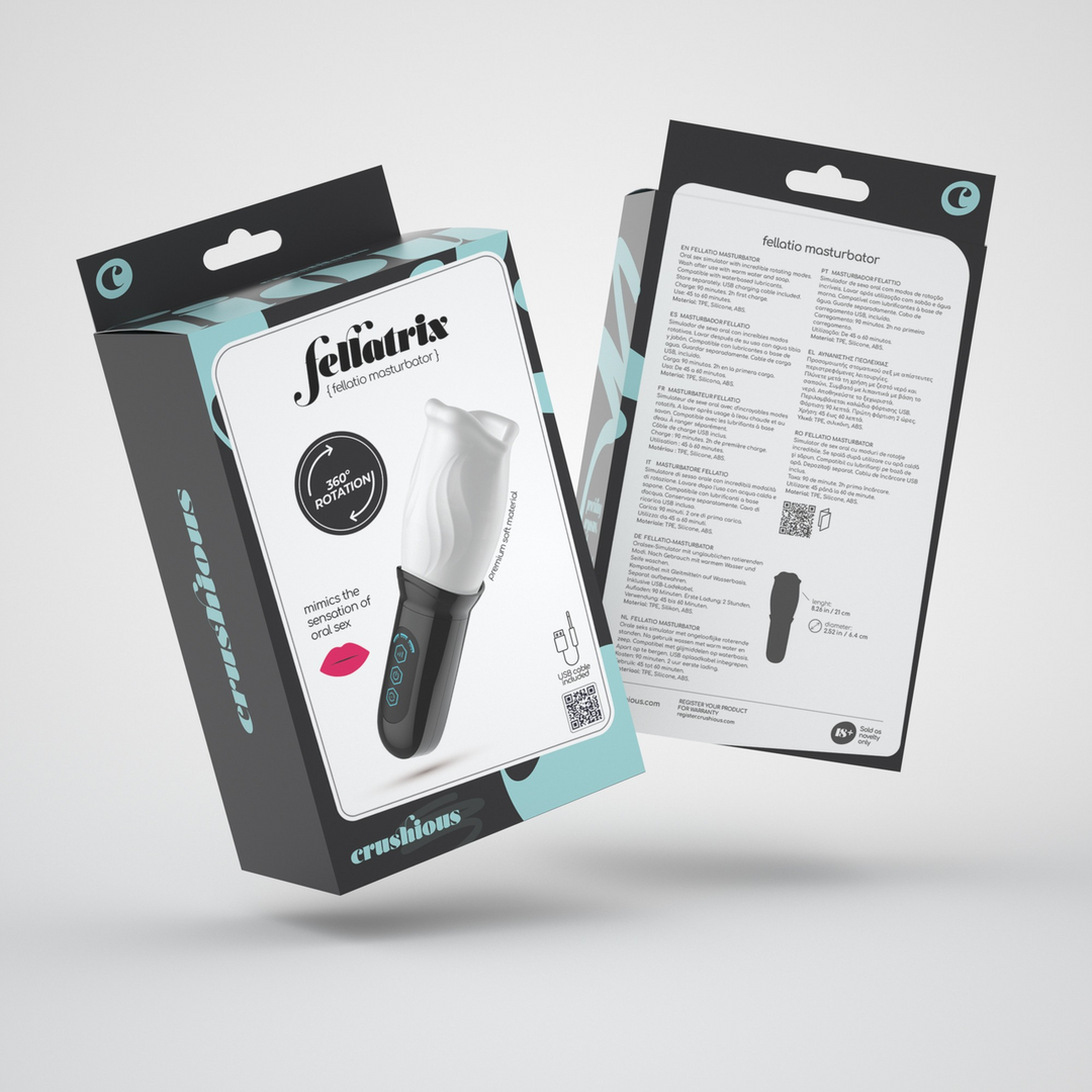 Fellatrix - Rotating Mouth Masturbator - White