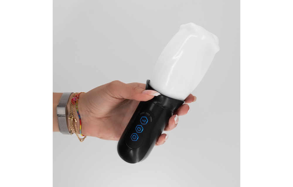 Fellatrix - Rotating Mouth Masturbator - White