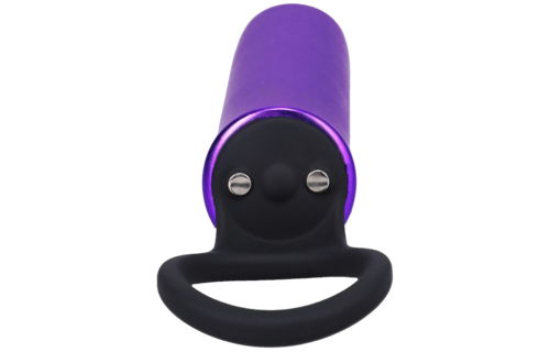 Power Play siliconen grip ring – compact & krachtig violet