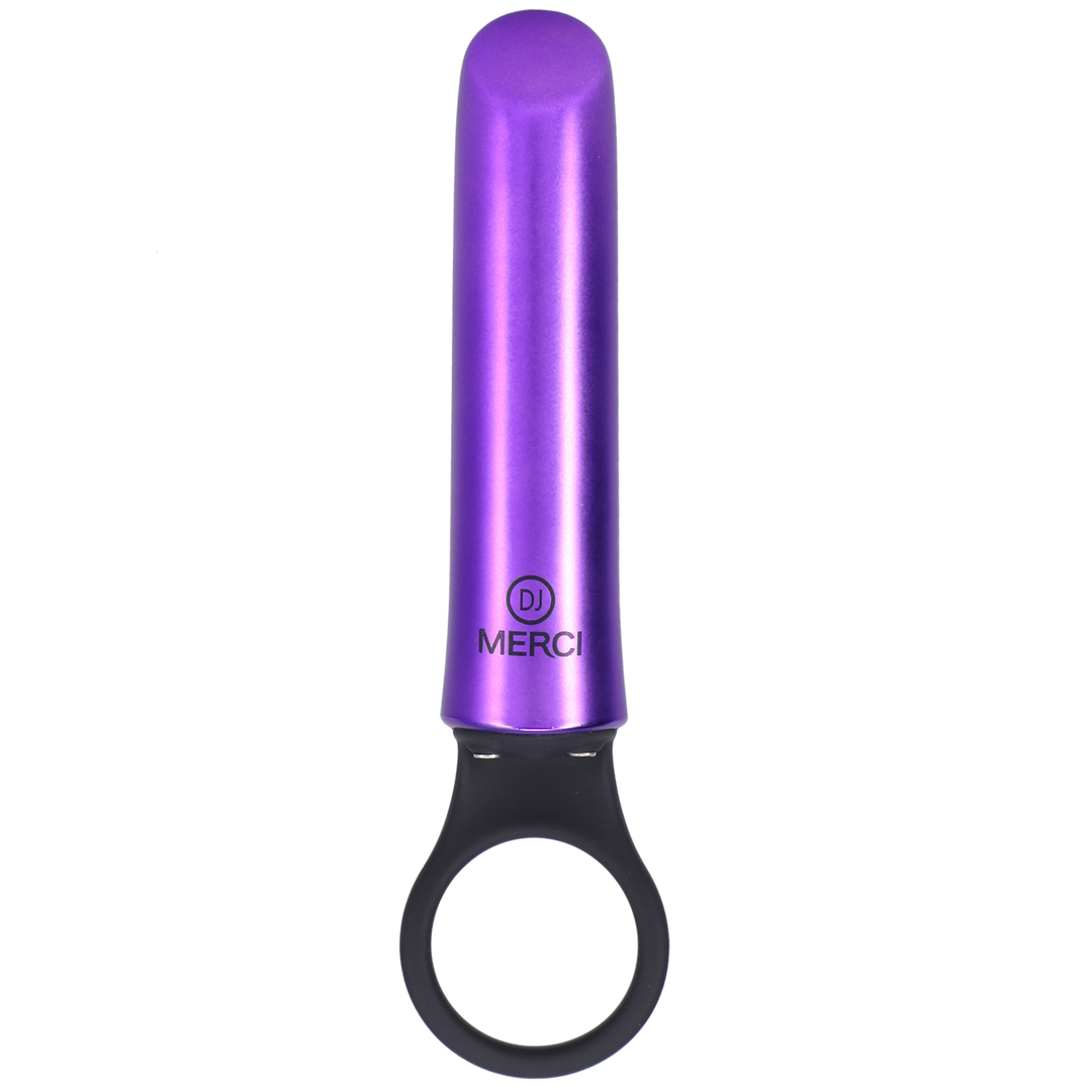 Power Play siliconen grip ring – compact & krachtig violet
