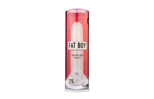 Fat Boy Micro Ribbed Sheath - Comfort & Intense Sensaties