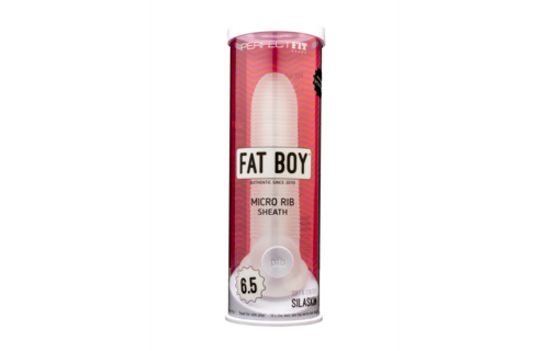 Fat Boy Micro Ribbed Sheath – Comfort & Extra Genot 16,5 cm