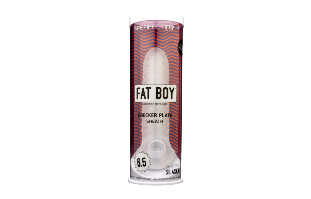 Fat Boy Checker Box Sheath – Dildo 16,5 cm SilaSkin