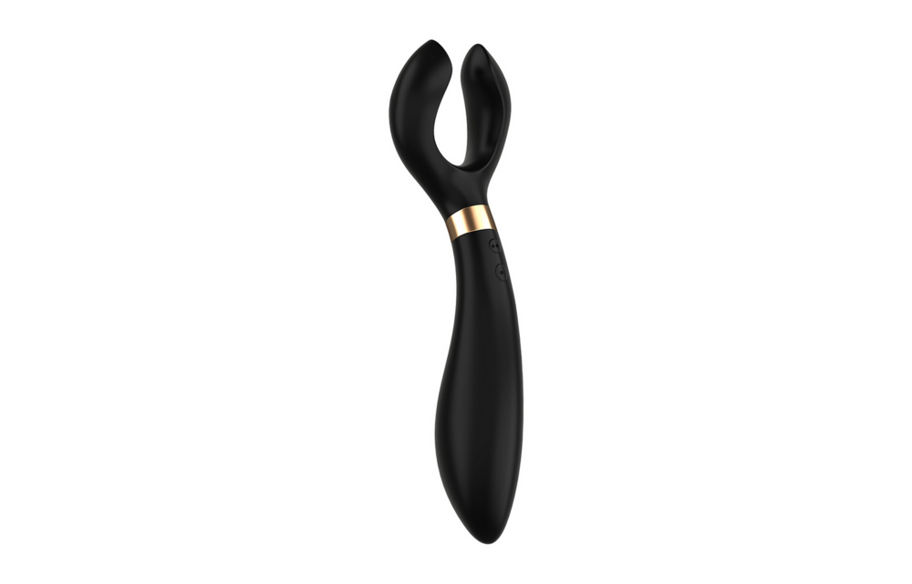Endloser Spaß Partner-Vibrator Schwarz 2,9 cm – Satisfyer