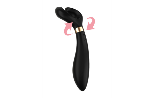 Endloser Spaß Partner-Vibrator Schwarz 2,9 cm – Satisfyer