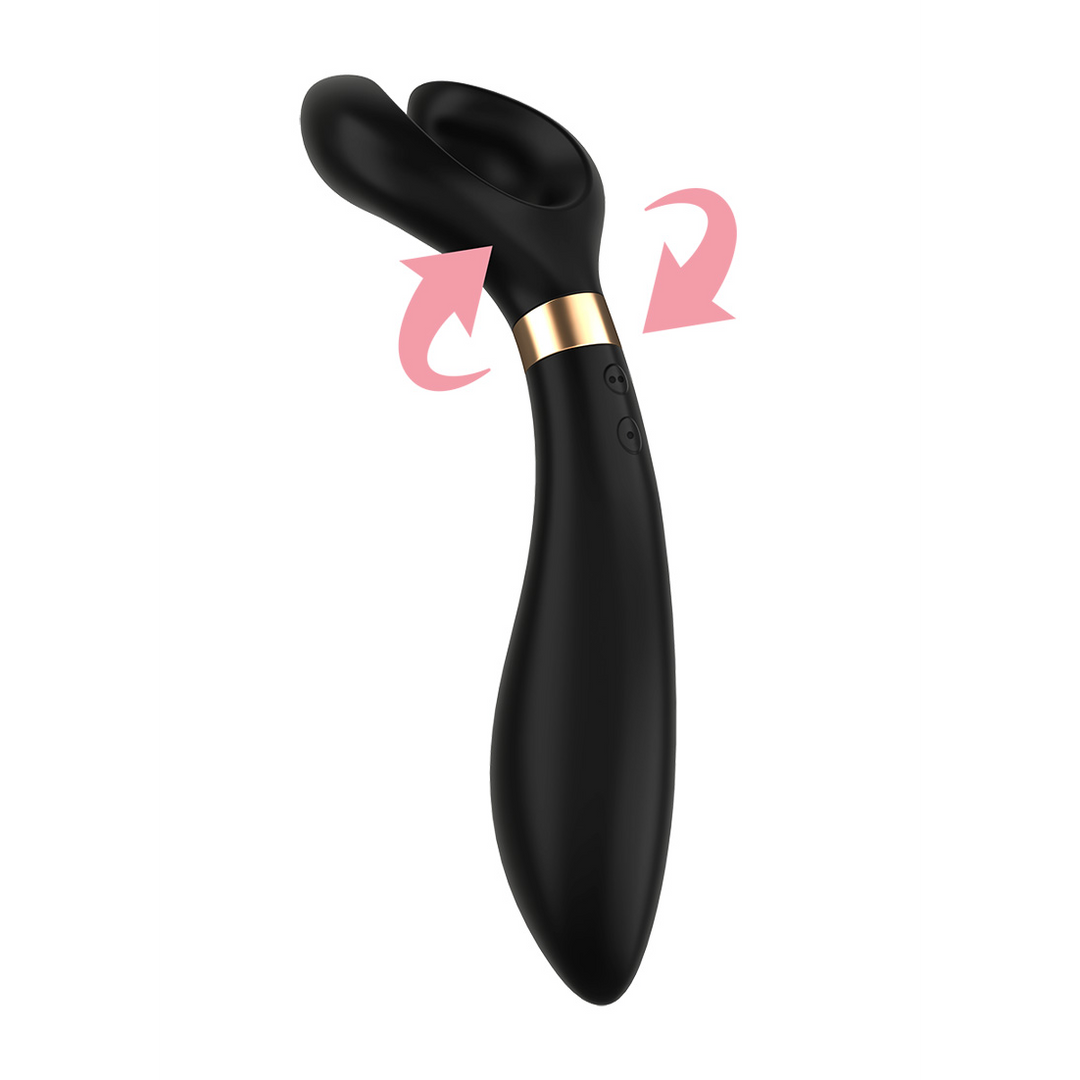Eindeloos Plezier Partner Vibrator Zwart 2,9 cm - Satisfyer