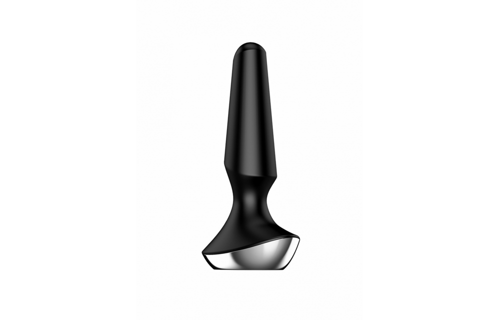 Plug-Illicious 2 13.5 cm – Vibrating Black Butt Plug