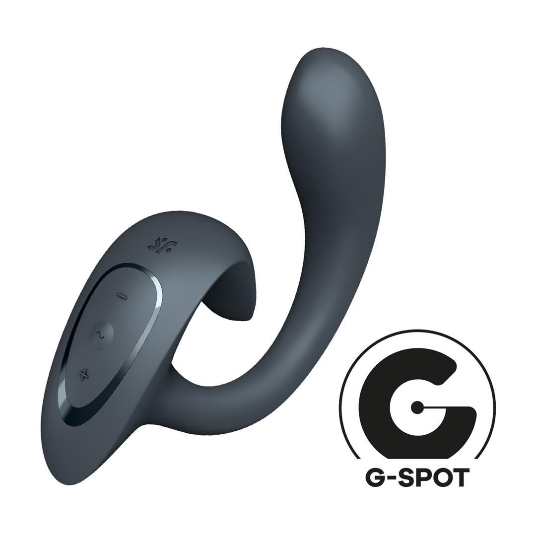 G for Goddess 1 Rabbit-Vibrator – Kraftvoll & luxuriös Grau