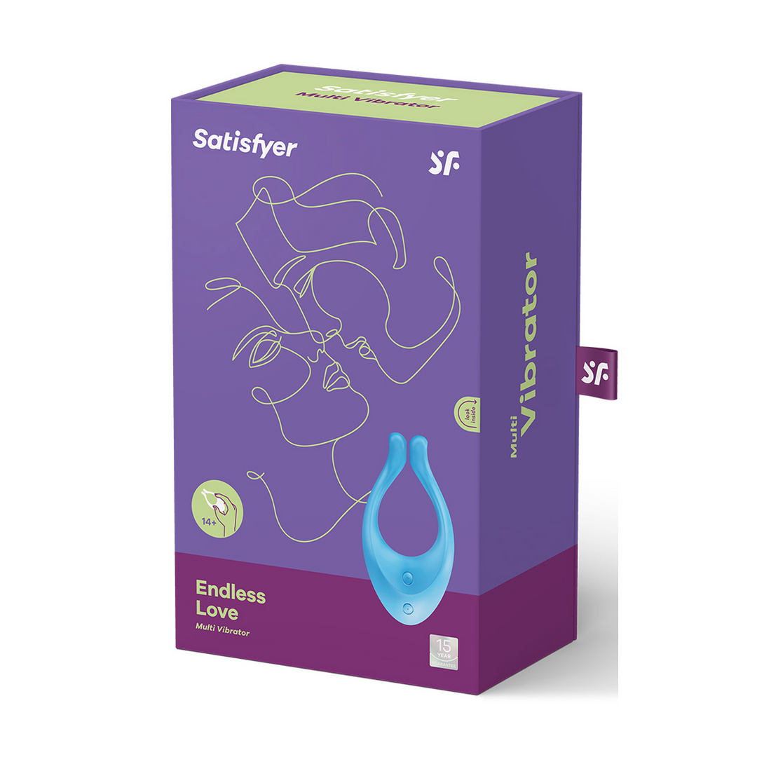 Endlose Liebe - Multi-Vibrator - Hellblau