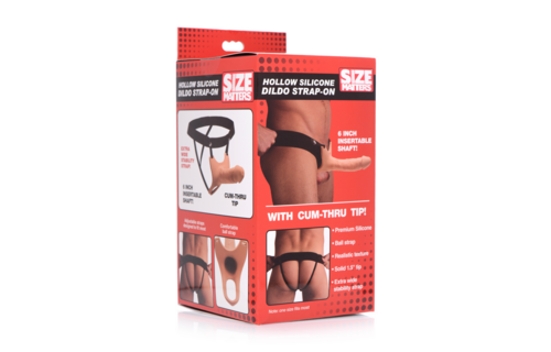 SM Hohl-Silikon-Dildo Strap-On 25,9 cm – Komfort & Sensation