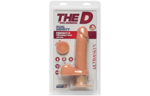 Perfect D - Realistic ULTRASKYN Dildo with Balls - 7 / 18 cm