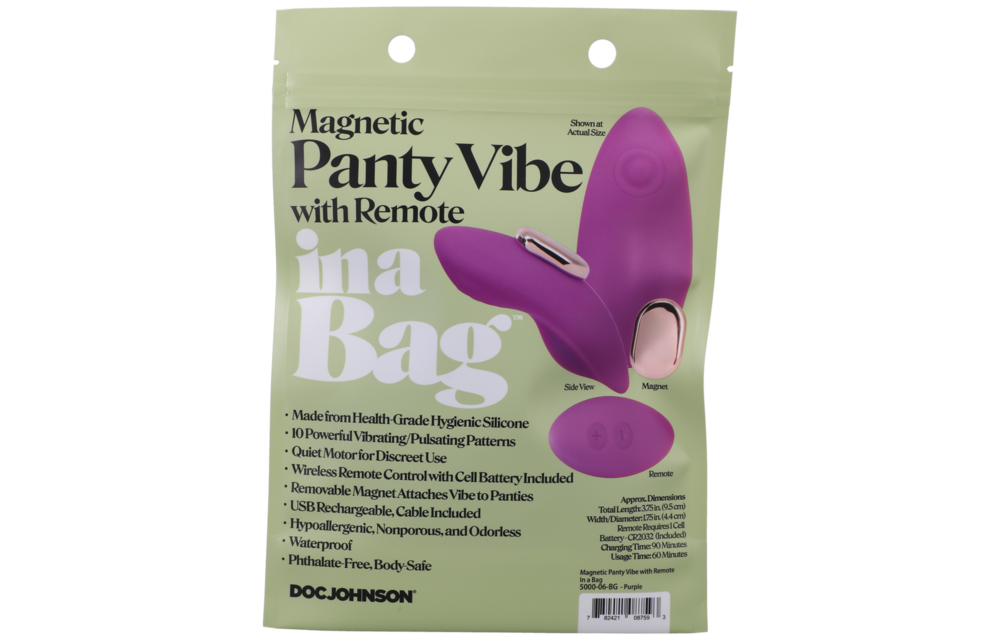 Magnetische Panty Vibe Paars - Discreet Genot & Afstandsbediening