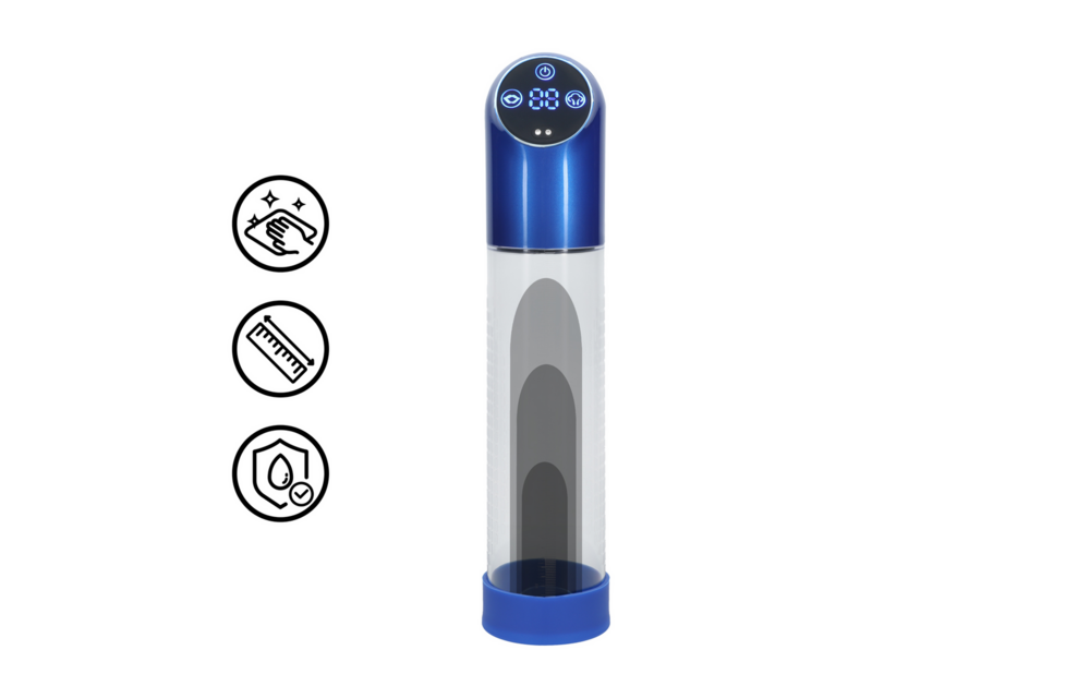 Automatic Waterproof Pump | Power & Comfort Metallic Blue