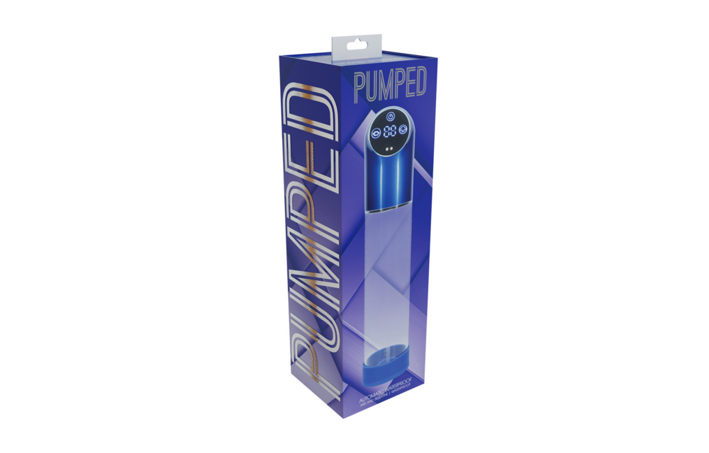 Automatische wasserdichte Pumpe | Kraft & Komfort Metallblau