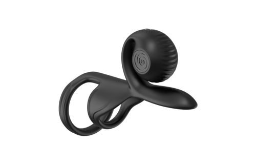 JOVI Double Couple Ring Stimulator Black | Intense Couple Pleasure