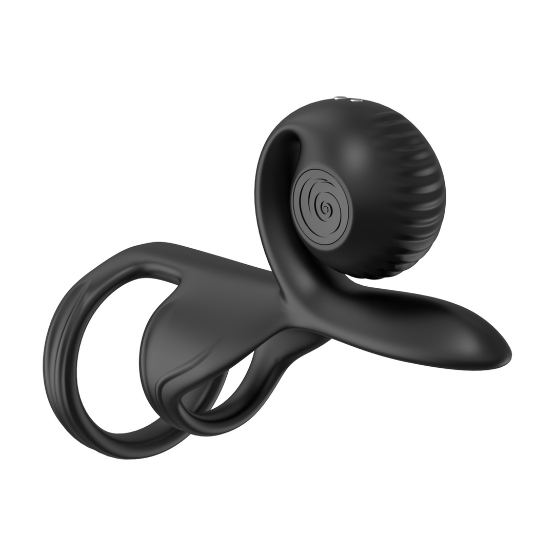 JOVI Double Couple Ring Stimulator Black | Intense Couple Pleasure