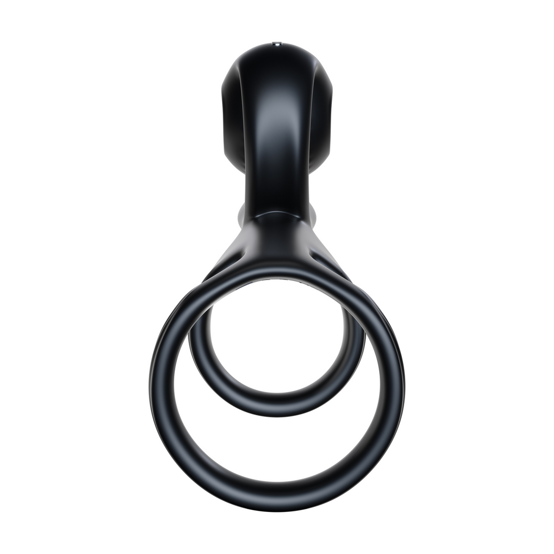 JOVI Double Couple Ring Stimulator Black | Intense Couple Pleasure