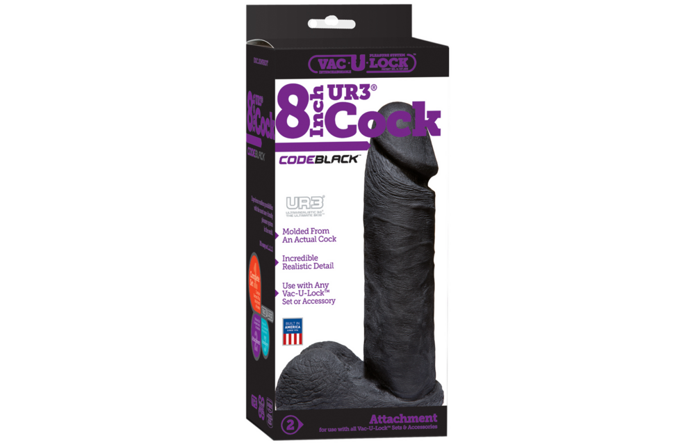 CodeBlack ULTRASKYN Dildo 20.6 cm - Super Realistic & Safe