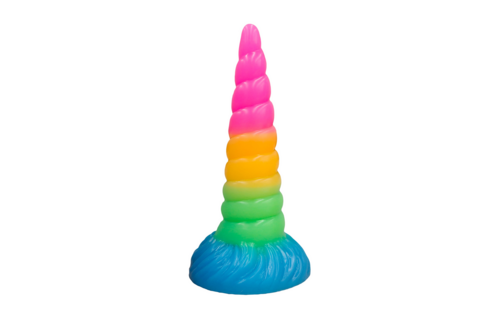 Fantasy Fuckers Himmlisches Einhorn Horn 19,6 cm – Glow Multicolor