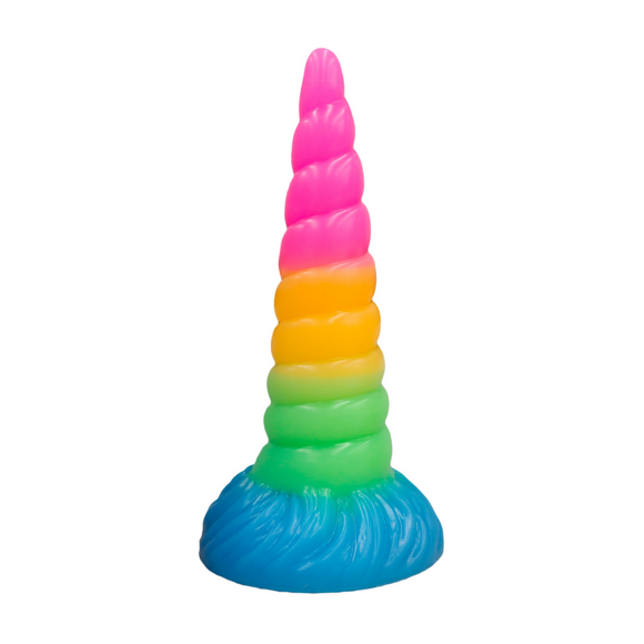 Fantasy Fuckers Himmlisches Einhorn Horn 19,6 cm – Glow Multicolor