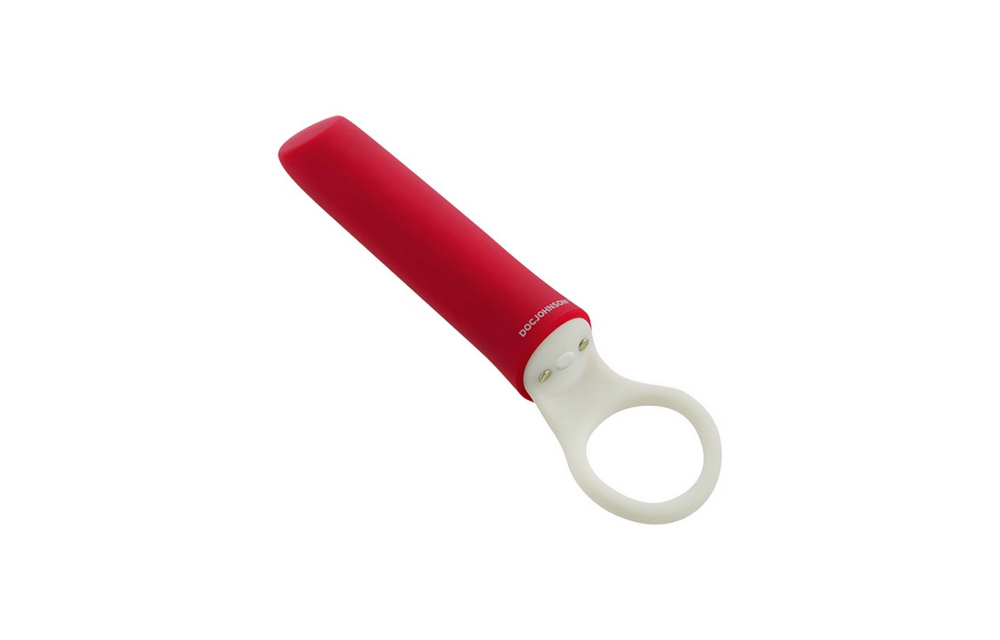 iPlease Mini-Vibrator: Kraftvoll, leise und diskret in Rot