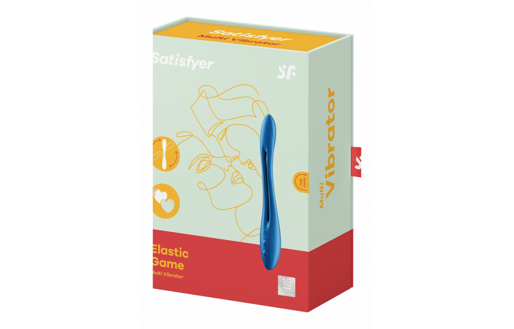 Elastic Game Dunkelblau | Multifunktionales Massagegerät Satisfyer