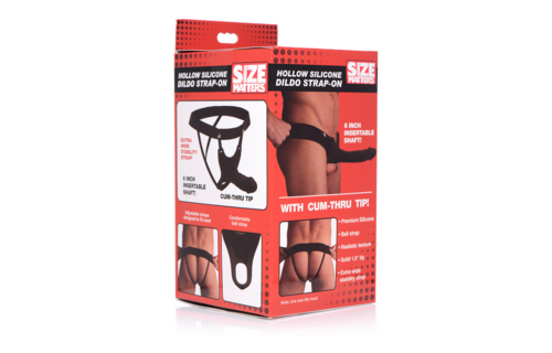 SM Holle Siliconen Dildo Strap-On 26 cm – Vergroot & Verleng