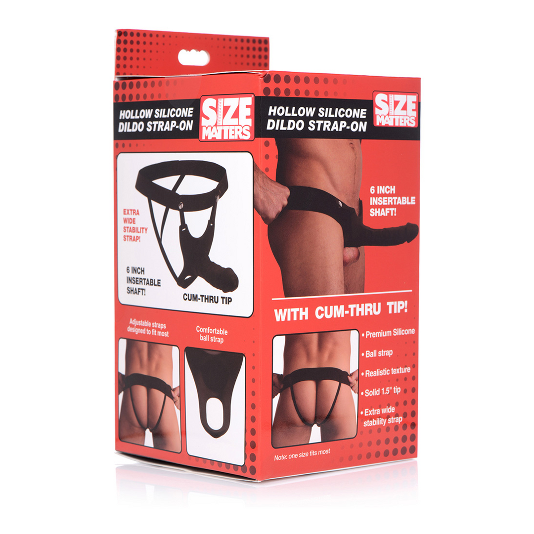 SM Holle Siliconen Dildo Strap-On 26 cm – Vergroot & Verleng