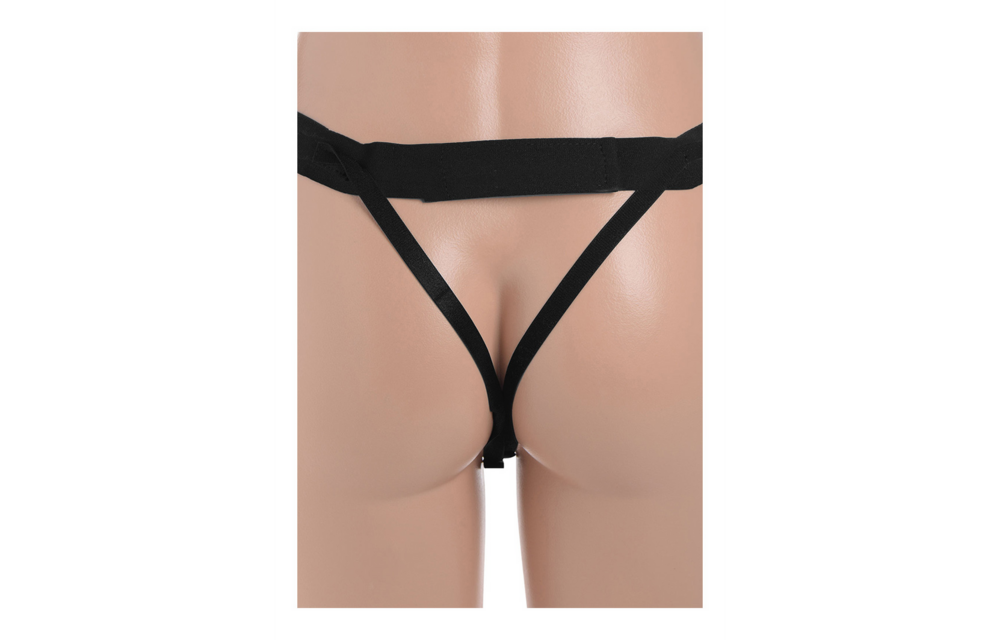 SM Hohl-Silikon-Dildo Strap-On 26 cm – Vergrößert & verlängert