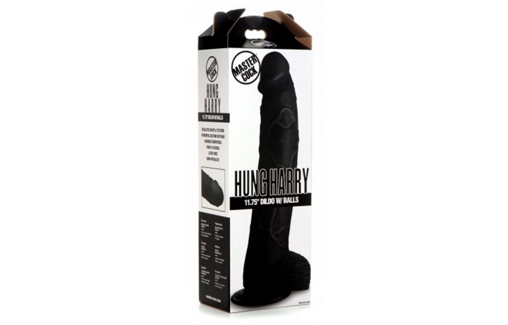 Hung Harry - Dildo mit Balls - 12 / 30 cm
