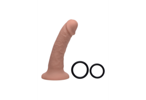 Seducer Silikon-Dildo mit Harness 17,3 cm – Komfort & Vergnügen