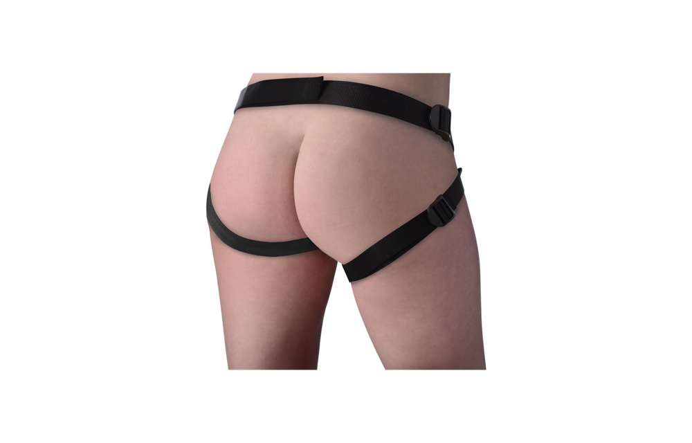 Seducer Silikon-Dildo mit Harness 17,3 cm – Komfort & Vergnügen