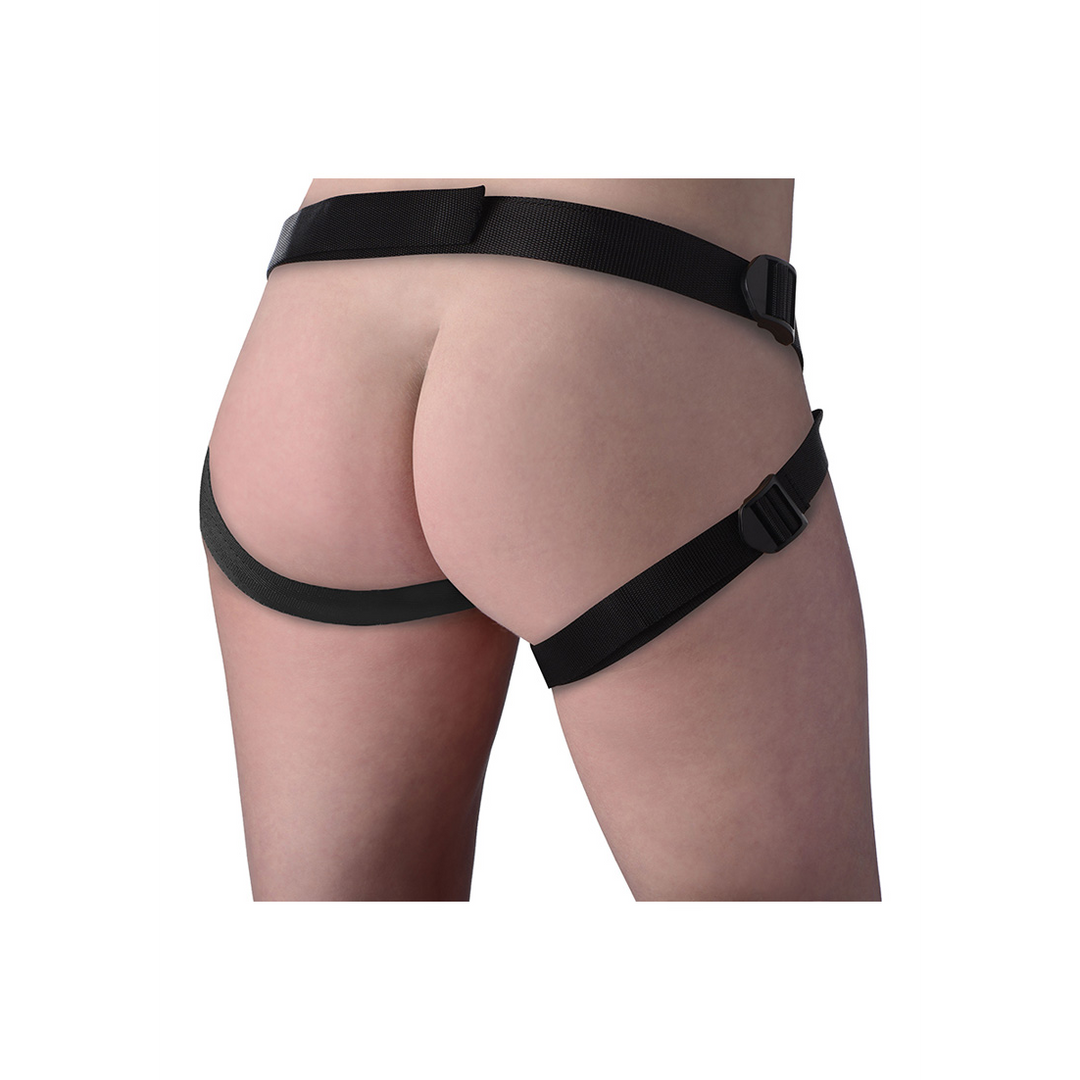 Seducer Siliconen Dildo met Harness 17,3 cm – Comfort & Plezier