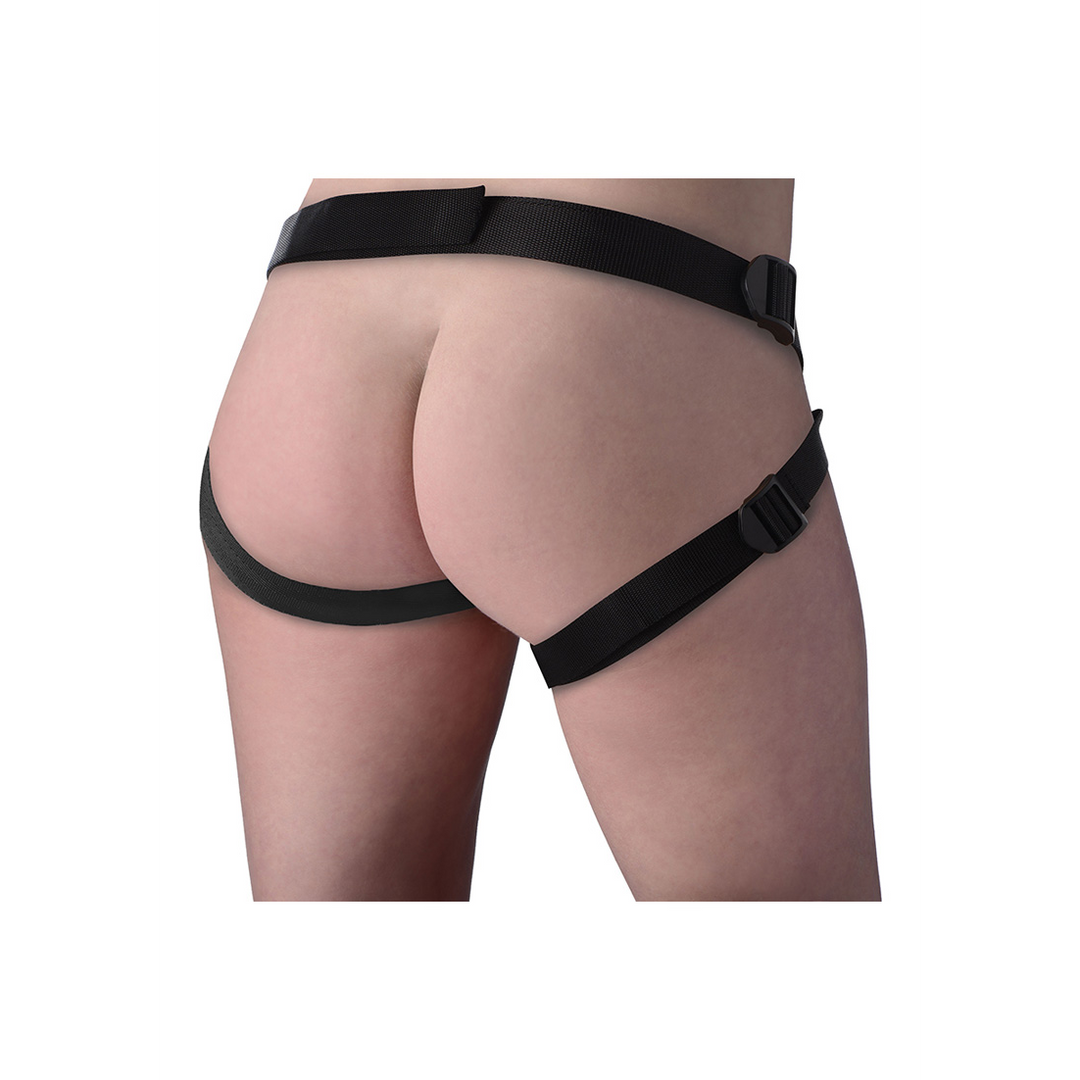 Seducer Silikon-Dildo mit Harness 17,3 cm – Komfort & Vergnügen