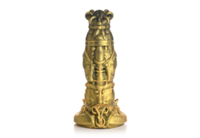 King Minotaur Silikondildo 23,6 cm – Luxuriös goldfarben