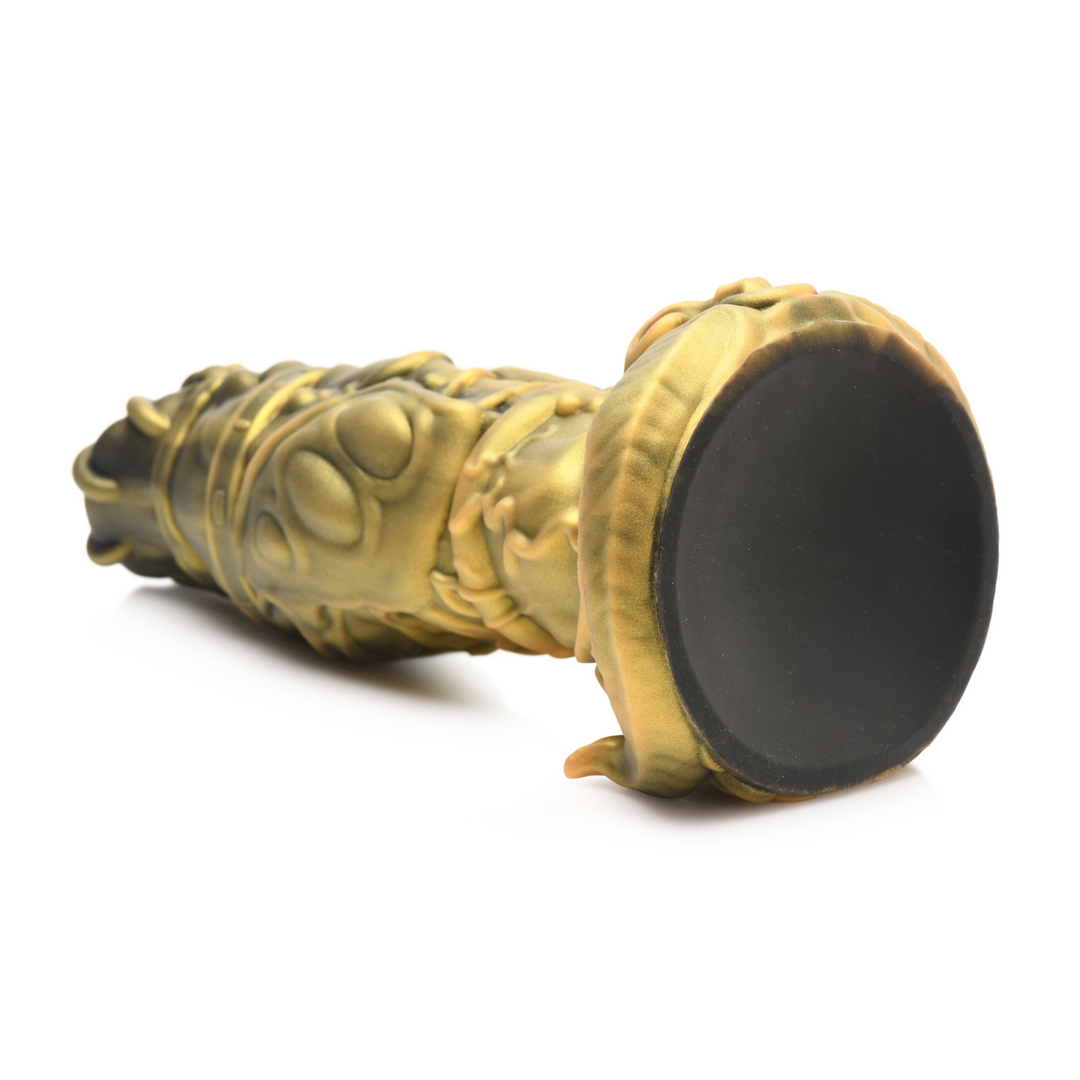 King Minotaur Silicone Dildo 23.6 cm - Luxurious Gold Colour