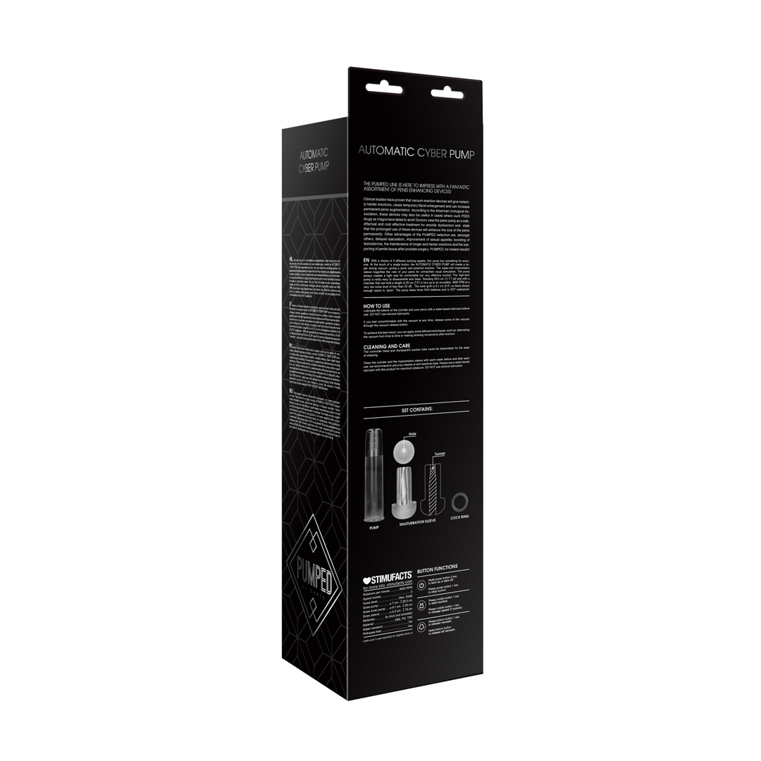 Automatische Cyber-Pumpe mit Masturbationshülle