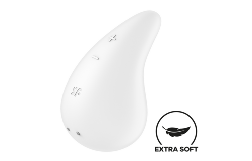 Dew Drop - Lay-on Vibrator - White