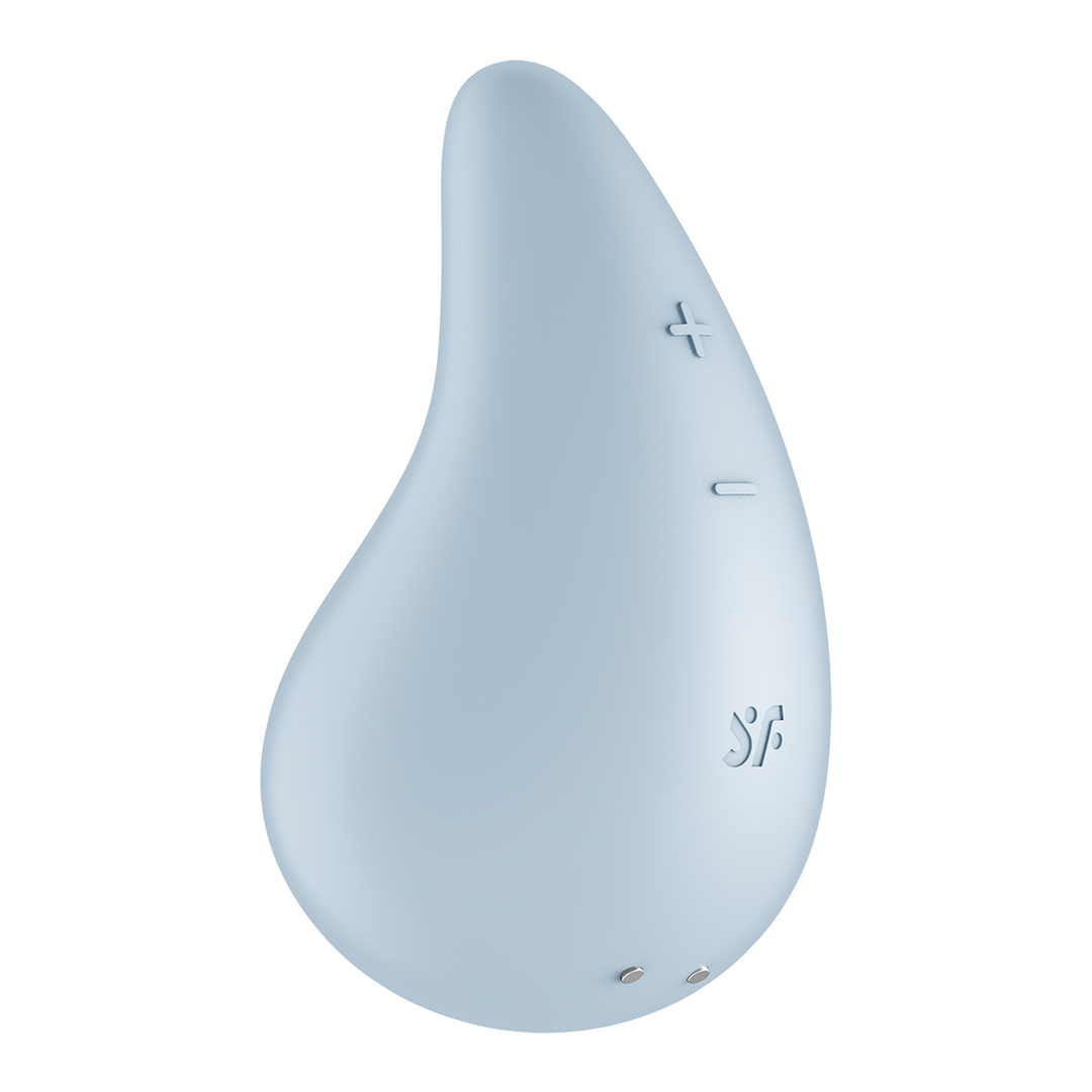 Dew Drop Lay-on Vibrator Blauw | Kracht & Waterdicht Genot