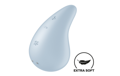 Dew Drop - Lay-on Vibrator - Blauw