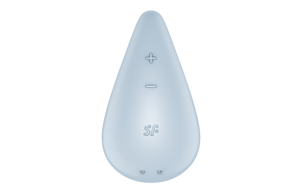 Dew Drop Lay-on Vibrator Blau | Kraft & wasserdichter Genuss