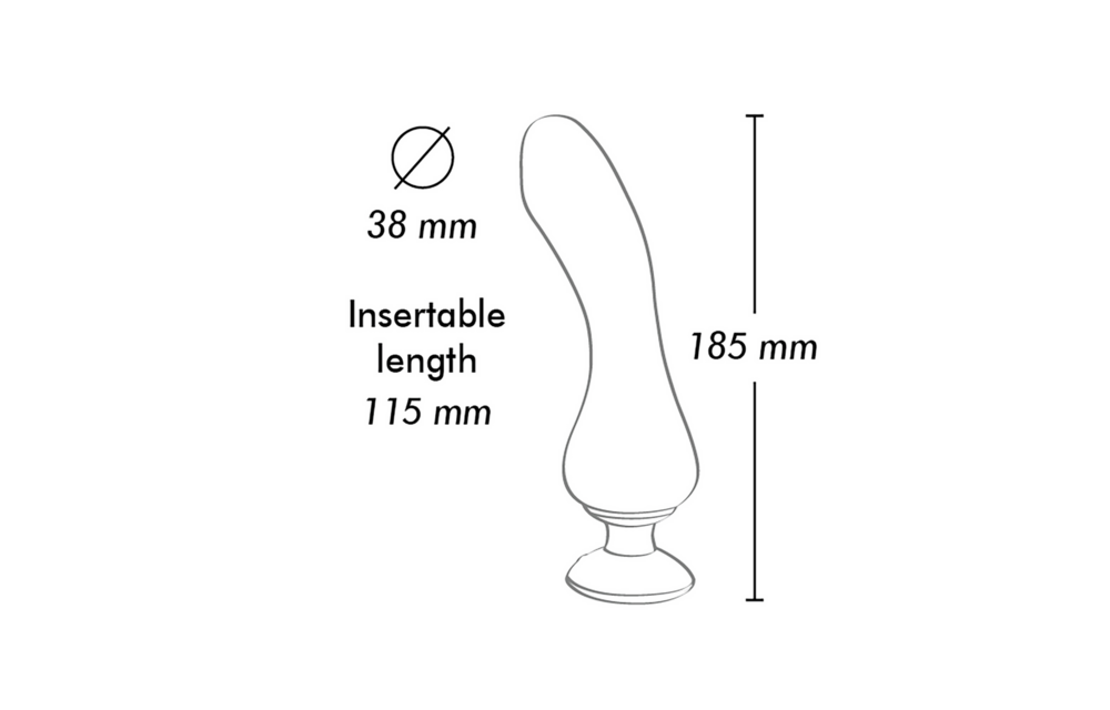 SANYA - Vibrator - Black