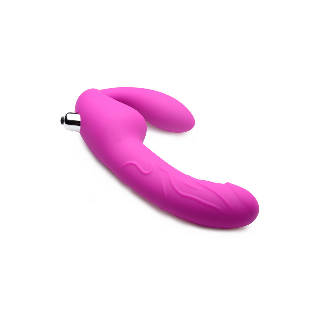 Royal Rider Strapless Strap-On | Vibrating & Ergonomic