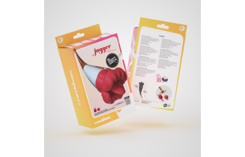 Jagger Red - Licking Double Stimulator | 10 Vibration Settings