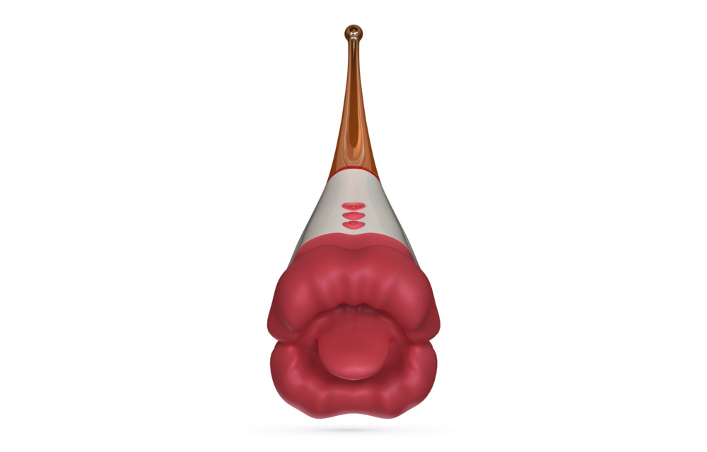 Jagger - Leckender Doppelstimulator - Rot